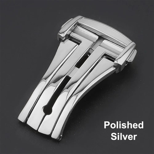 Polished matte folding watch - folding,