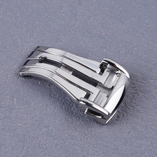 18mm silver polish deployment - 18mm,