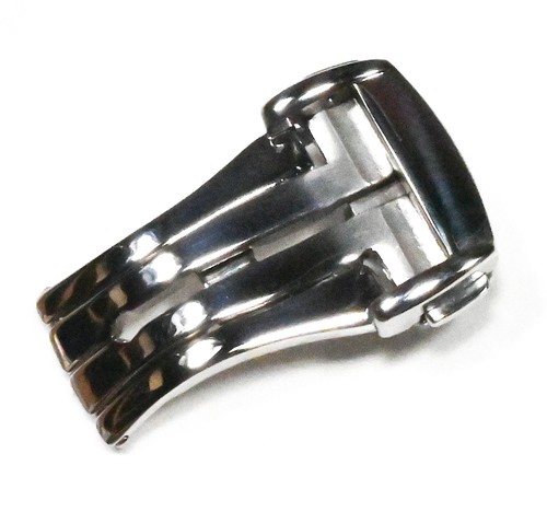 Stainless steel watch - steel, clasp
