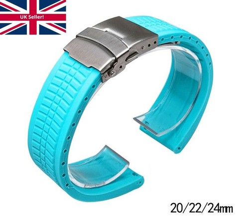 24mm turquoise aqua - 20/22/24mm,