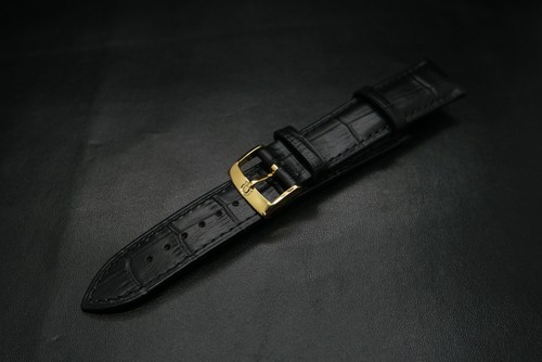 Oem omega 18mm - black, leather